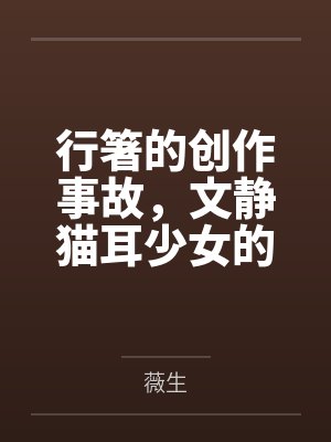 行箸的创作事故，文静猫耳少女的蜜臀惩罚日记～写黄文的代价是被打到高潮失禁～屁股、乳头、屁眼、小穴的全封面