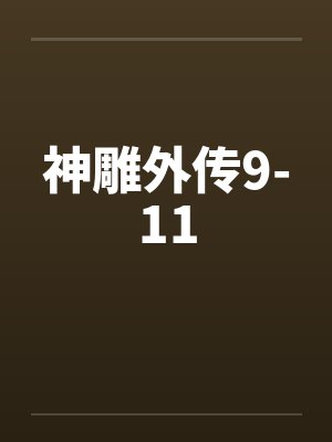 神雕外传9-11封面