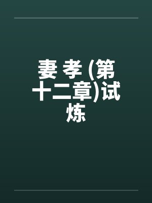妻 孝 (第十二章)试炼by佚名笔趣阁无弹窗封面